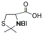 2,2-DIMETHYL-1,3-THIAZOLIDINE-4-CARBOXYLIC ACID HYDROCHLORIDE Struktur