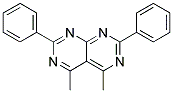 4,5-DIMETHYL-2,7-DIPHENYLPYRIMIDO[4,5-D]PYRIMIDINE Struktur