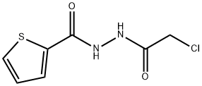 N'-(2-CHLOROACETYL)THIOPHENE-2-CARBOHYDRAZIDE Struktur