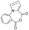 4H,6H-BENZO[E]PYRROLO[2,1-C][1,4]OXAZEPINE-4,6-DIONE Struktur