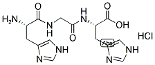 L-HIS-GLY-L-HIS HCL Struktur