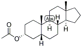 5-BETA-ANDROSTAN-3-ALPHA-OL ACETATE Struktur