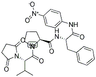 SUCCINYL-VAL-PRO-PHE-P-NITROANILIDE Struktur