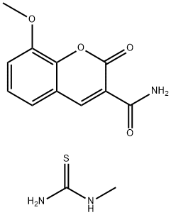 8-METHOXY-2-OXO-2H-CHROMENE-3-CARBOXYLIC ACID AMIDE Struktur