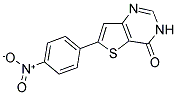 6-(4-NITROPHENYL)-3H-THIENO[3,2-D]PYRIMIDIN-4-ONE Struktur