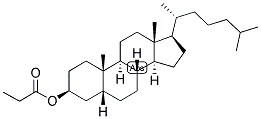 5-BETA-CHOLESTAN-3-BETA-OL PROPIONATE Struktur