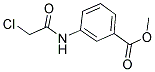 3-(2-CHLORO-ACETYLAMINO)-BENZOIC ACID METHYL ESTER Struktur