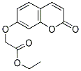 ETHYL 2-(2-OXO-2H-CHROMEN-7-YLOXY)ACETATE Struktur