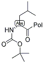 BOC-D-LEU-PAM RESIN Struktur