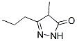 4-METHYL-3-PROPYL-4,5-DIHYDRO-1H-PYRAZOL-5-ONE Struktur