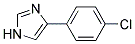 4-(4-CHLOROPHENYL)IMIDAZOLE Struktur