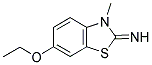 6-ETHOXY-3-METHYL-3H-BENZOTHIAZOL-2-YLIDENEAMINE Struktur