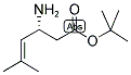 (R)-3-AMINO-5-METHYL-HEX-4-ENOIC ACID TERT-BUTYL ESTER Struktur