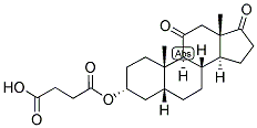 11-KETOETIOCHOLANOLONE HEMISUCCINATE Struktur