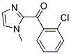 (2-CHLORO-PHENYL)-(1-METHYL-1H-IMIDAZOL-2-YL)-METHANONE Struktur