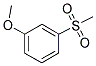 3-METHOXYPHENYLMETHYLSULFONE Struktur