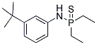 [3-(TERT-BUTYL)ANILINO](DIETHYL)THIOXOPHOSPHORANE Struktur