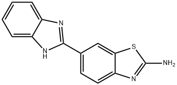 6-(1 H-BENZOIMIDAZOL-2-YL)-BENZOTHIAZOL-2-YLAMINE Struktur