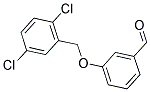 3-[(2,5-DICHLOROBENZYL)OXY]BENZALDEHYDE Struktur