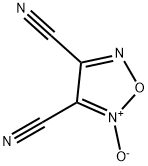 1,2,5-OXADIAZOLE-3,4-DICARBONITRILE, 2-OXIDE Struktur