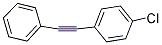 1-CHLORO-4-(PHENYLETHYNYL)BENZENE Struktur