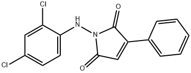 1-(2,4-DICHLOROANILINO)-3-PHENYL-1H-PYRROLE-2,5-DIONE Struktur