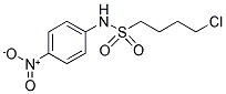 N1-(4-NITROPHENYL)-4-CHLOROBUTANE-1-SULFONAMIDE Struktur