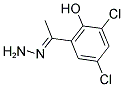 1-(3,5-DICHLORO-2-HYDROXYPHENYL)ETHAN-1-ONE HYDRAZONE Struktur