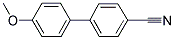 4'-METHOXY[1,1'-BIPHENYL]-4-CARBONITRILE Struktur