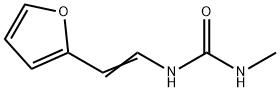 N-[2-(2-FURYL)VINYL]-N'-METHYLUREA Struktur