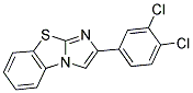 2-(3,4-DICHLOROPHENYL)IMIDAZO[2,1-B][1,3]BENZOTHIAZOLE Struktur