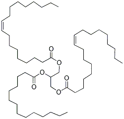 GLYCERYL-1,3-OLEATE-2-MYRISTATE Struktur