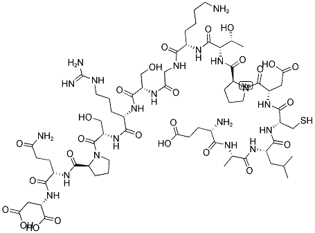 GLU-ALA-LEU-CYS-ASP-PRO-THR-LYS-GLY-SER-ARG-SER-PRO-GLN-ASP Struktur