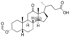 12-KETOLITHOCHOLIC ACID 3-FORMATE Struktur