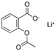 ACETYLSALICYLIC ACID, LITHIUM SALT Struktur