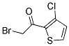 2-BROMO-1-(3-CHLORO-2-THIENYL)-1-ETHANONE Struktur