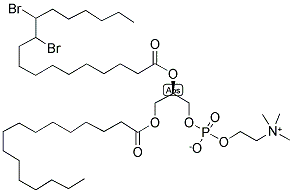 1-PALMITOYL-2-STEAROYL(11-12)DIBROMO-SN-GLYCERO-3-PHOSPHOCHOLINE