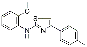 (2-METHOXY-PHENYL)-(4-P-TOLYL-THIAZOL-2-YL)-AMINE Struktur