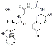 L-TRP-GLY-GLY-TYR H2O Struktur