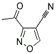 3-ACETYL-4-ISOXAZOLECARBONITRILE Struktur