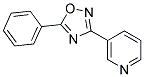 3-(5-PHENYL-1,2,4-OXADIAZOL-3-YL)PYRIDINE Struktur