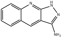 1H-PYRAZOLO[3,4-B]QUINOLIN-3-AMINE Struktur