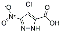 4-CHLORO-3-NITRO-1H-PYRAZOLE-5-CARBOXYLIC ACID Struktur