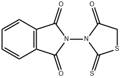 2-(4-OXO-2-THIOXO-1,3-THIAZOLAN-3-YL)-1H-ISOINDOLE-1,3(2H)-DIONE Struktur