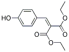 2-(4-HYDROXY-BENZYLIDENE)-MALONIC ACID DIETHYL ESTER Struktur