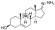 5-ANDROSTEN-3-BETA-OL-17-ONE HYDRAZONE Struktur