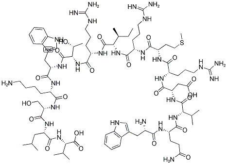 TRP-GLN-VAL-ASP-ARG-MET-ARG-ILE-ARG-THR-TRP-LYS-SER-LEU-VAL Struktur