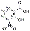 3-NITROSALICYLIC ACID [RING-14C(U)] Struktur