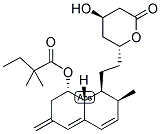 6'-EXOMETHYLENE SIMVASTATIN Struktur