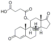 11-ALPHA-HYDROXYANDROSTENEDIONE HEMISUCCINATE Struktur